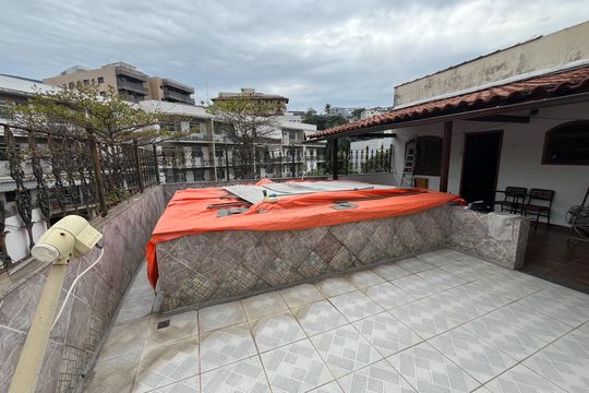 Varanda da Sala de apartamento à venda com 2 quartos, 80m² em Jardim Carioca, Rio de Janeiro