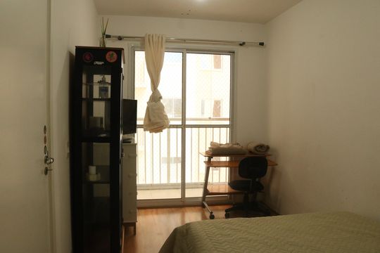 Suíte de apartamento para alugar com 1 quarto, 40m² em Bom Retiro, São Paulo