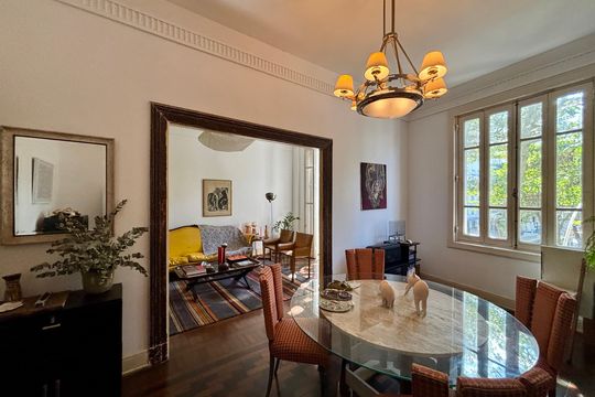 Sala de jantar de apartamento para alugar com 3 quartos, 145m² em Copacabana, Rio de Janeiro