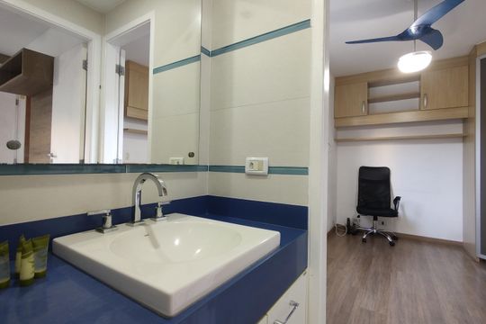 Banheiro da Suíte 3 de casa de condomínio à venda com 3 quartos, 103m² em Pechincha, Rio de Janeiro