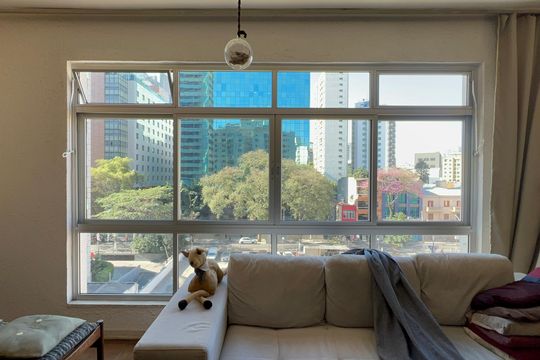 Vista da Sala de apartamento à venda com 3 quartos, 144m² em Paraíso, São Paulo