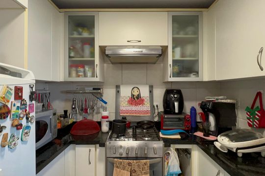 Cozinha de apartamento à venda com 3 quartos, 144m² em Paraíso, São Paulo