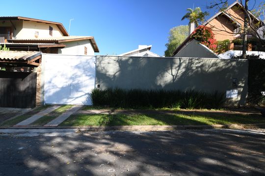 Fachada de casa de condomínio à venda com 3 quartos, 192m² em Loteamento Caminhos de San Conrado (sousas), Campinas