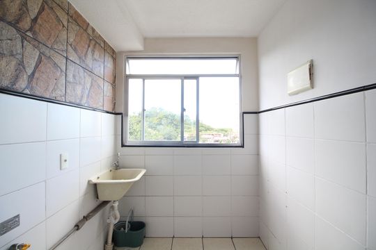 Área de Serviço de apartamento à venda com 2 quartos, 50m² em Curicica, Rio de Janeiro
