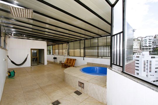 Área comum de apartamento à venda com 3 quartos, 174m² em Buritis, Belo Horizonte