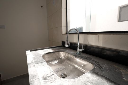 Cozinha de apartamento à venda com 2 quartos, 80m² em Cidade São Jorge, Santo André