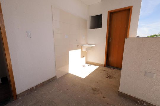 Área de Serviço de apartamento à venda com 2 quartos, 80m² em Cidade São Jorge, Santo André