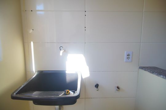 Área de serviço de casa à venda com 2 quartos, 54m² em São Borja, São Leopoldo