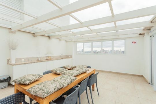 Área comum de apartamento para alugar com 1 quarto, 34m² em Socorro, São Paulo