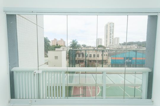 Vista da Sala de apartamento para alugar com 1 quarto, 34m² em Socorro, São Paulo