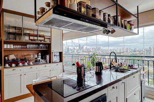 Varanda gourmet de apartamento à venda com 3 quartos, 115m² em Belenzinho, São Paulo