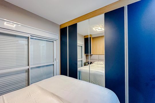 Suíte 1 de apartamento à venda com 3 quartos, 115m² em Belenzinho, São Paulo