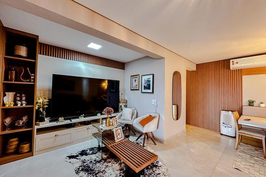 Sala de apartamento à venda com 3 quartos, 115m² em Belenzinho, São Paulo