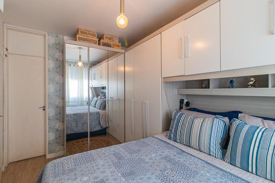 Quarto 2 de apartamento à venda com 2 quartos, 56m² em Tristeza, Porto Alegre