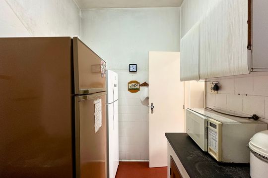 Cozinha de apartamento à venda com 2 quartos, 100m² em Laranjeiras, Rio de Janeiro