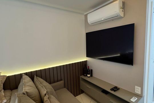 Sala de apartamento para alugar com 1 quarto, 30m² em Auxiliadora, Porto Alegre