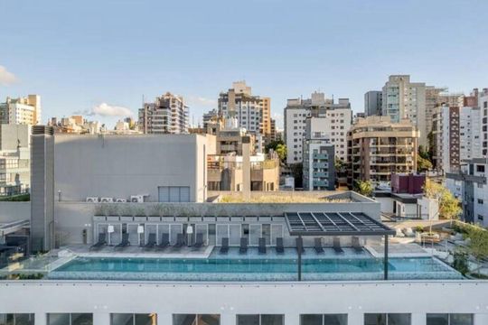 Área comum de apartamento para alugar com 1 quarto, 30m² em Auxiliadora, Porto Alegre