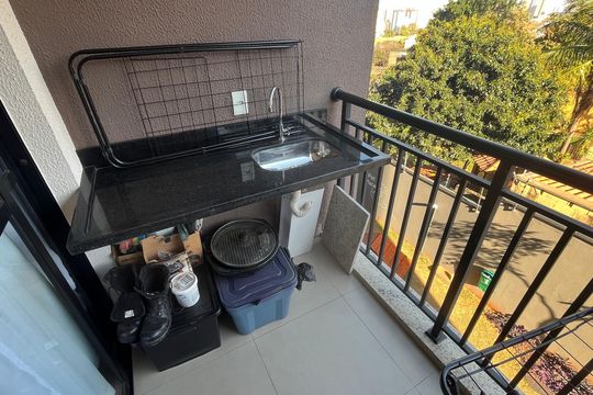 Sacada de apartamento à venda com 2 quartos, 61m² em Fazenda Santa Cândida, Campinas