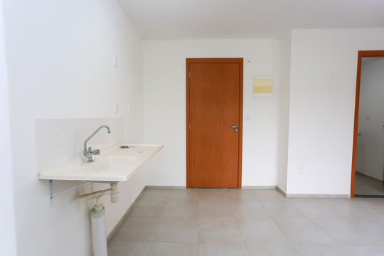 Cozinha de apartamento para alugar com 2 quartos, 37m² em Morumbi, São Paulo