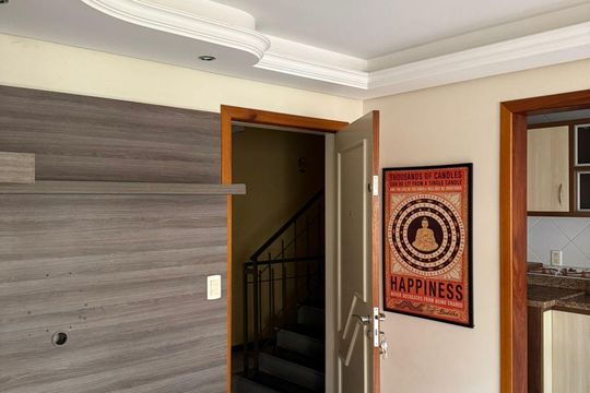 Sala de apartamento à venda com 2 quartos, 58m² em Centro, Canoas
