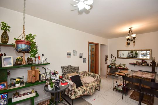 Sala de apartamento à venda com 2 quartos, 54m² em Vila Andrade, São Paulo
