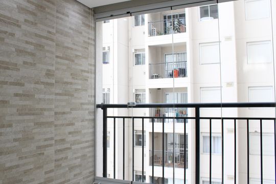 Varanda da Sala de apartamento à venda com 3 quartos, 68m² em Mooca, São Paulo