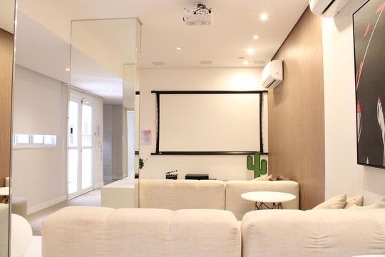Área comum - Sala de Cinema de apartamento à venda com 3 quartos, 68m² em Mooca, São Paulo