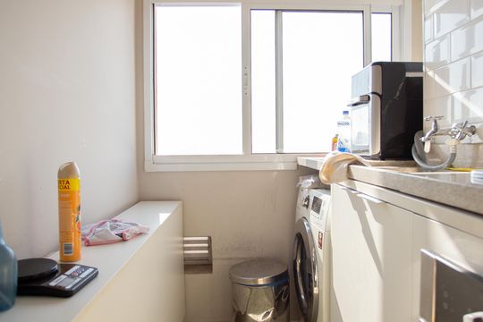 Área de Serviço de apartamento para alugar com 1 quarto, 32m² em Água Branca, São Paulo