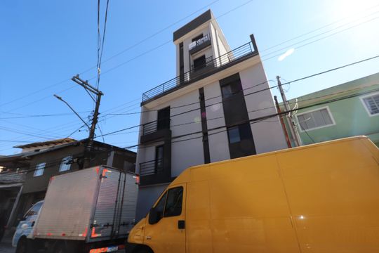Fachada de apartamento à venda com 2 quartos, 40m² em São Lucas, São Paulo