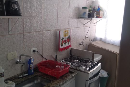 Cozinha  de apartamento à venda com 2 quartos, 61m² em Centro, Guarulhos