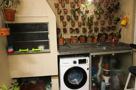 Área de Serviço de casa de condomínio à venda com 3 quartos, 142m² em Medianeira, Porto Alegre