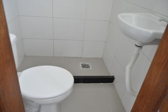 Banheiro da Suíte de apartamento à venda com 2 quartos, 84m² em Rocha, Rio de Janeiro