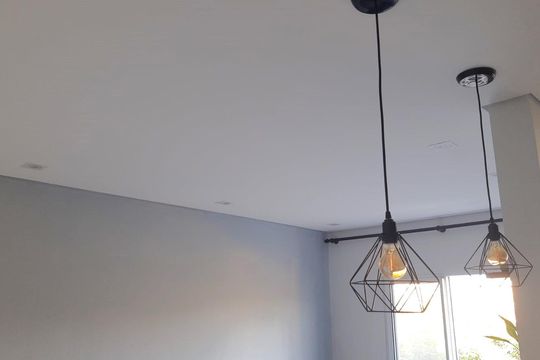 Sala de apartamento para alugar com 2 quartos, 50m² em Cemucam, Cotia
