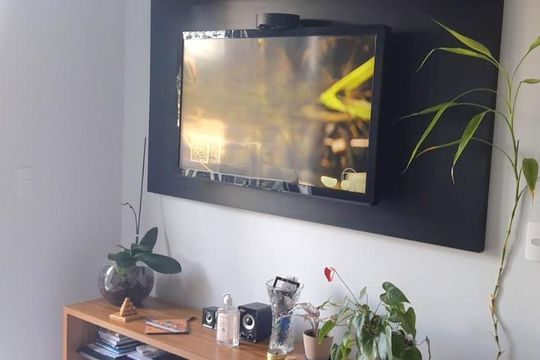 Sala de apartamento para alugar com 2 quartos, 50m² em Cemucam, Cotia