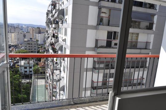 Varanda da Sala de apartamento à venda com 2 quartos, 70m² em Engenho Novo, Rio de Janeiro