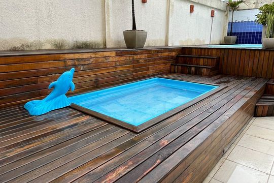 Área comum - Piscina de apartamento à venda com 2 quartos, 60m² em Taquara, Rio de Janeiro