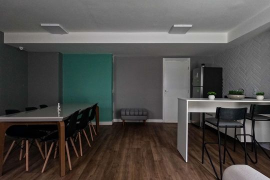 Área comum de apartamento para alugar com 1 quarto, 25m² em Chácara Inglesa, São Paulo