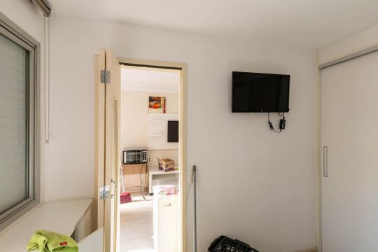 Quarto de apartamento à venda com 1 quarto, 40m² em Campos Elíseos, São Paulo