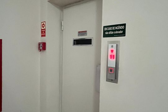 Área comum de kitnet/studio para alugar com 1 quarto, 39m² em Centro, Campinas