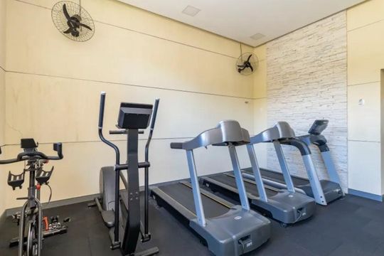 Área comum - Academia de apartamento para alugar com 4 quartos, 189m² em Campo Comprido, Curitiba