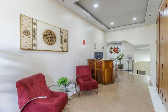 Hall social de apartamento à venda com 2 quartos, 91m² em Vila Nova Conceição, São Paulo
