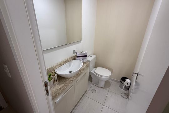 Lavabo de apartamento à venda com 2 quartos, 86m² em Jardim Flor da Montanha, Guarulhos