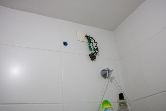 Banheiro de apartamento à venda com 2 quartos, 35m² em Rp3 (regiões de Planejamento), Santo André