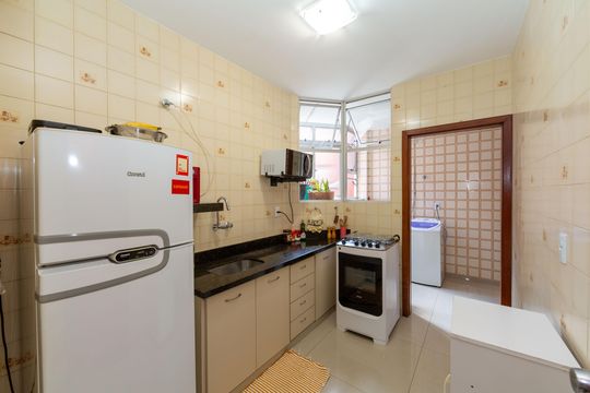 Cozinha de apartamento para alugar com 3 quartos, 86m² em Luxemburgo, Belo Horizonte
