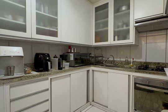 Cozinha de apartamento à venda com 2 quartos, 95m² em Pinheiros, São Paulo