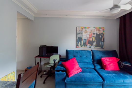 Sala de apartamento à venda com 2 quartos, 52m² em Cidade Patriarca, São Paulo