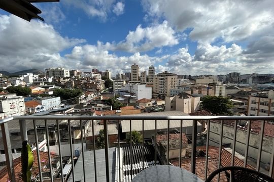 Vista da varanda da sala de apartamento à venda com 2 quartos, 51m² em Méier, Rio de Janeiro