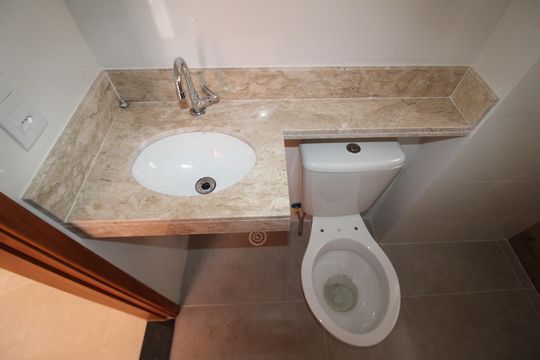 Banheiro de apartamento à venda com 2 quartos, 41m² em Jardim São Paulo, São Paulo