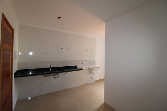 Cozinha de kitnet/studio à venda com 1 quarto, 22m² em Jardim São Paulo, São Paulo