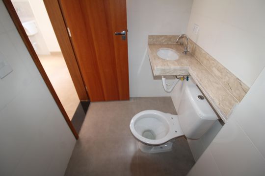 Banheiro de kitnet/studio à venda com 1 quarto, 22m² em Jardim São Paulo, São Paulo